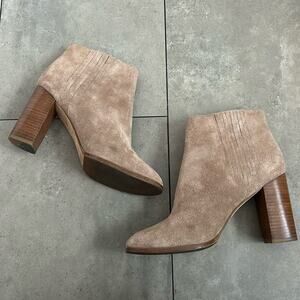 Joie Yara tan neutral ankle bootie boot 39.5